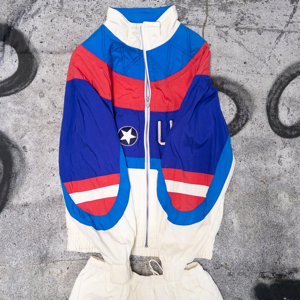 Vintage 1992 USA Winter Olympic Team Head Sportswear Tracksuit, Waist ~26” - Picture 8 of 9